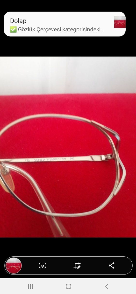 Kadın Vintage Şeffaf Gözlük çerçevesi - Görsel 5