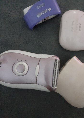 Pastel Beyaz Epilatör Seti epilasyon parçaları - Görsel 4