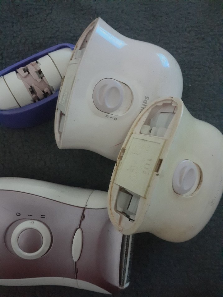 Pastel Beyaz Epilatör Seti epilasyon parçaları - Görsel 3