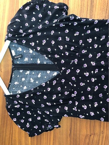 Zara Çiçek desenli elbise