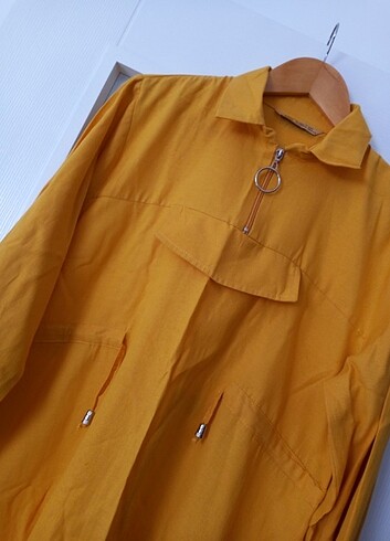 Limon keten tunik