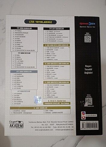  Paragraf Test Kitabı 