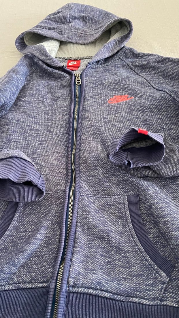 Erkek  mavi renk i Fermuarlı Xl  beden - Görsel 4