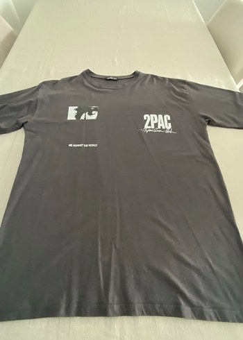 Sokak Stili Siyah Baskılı erkek Tişört - Görsel 3