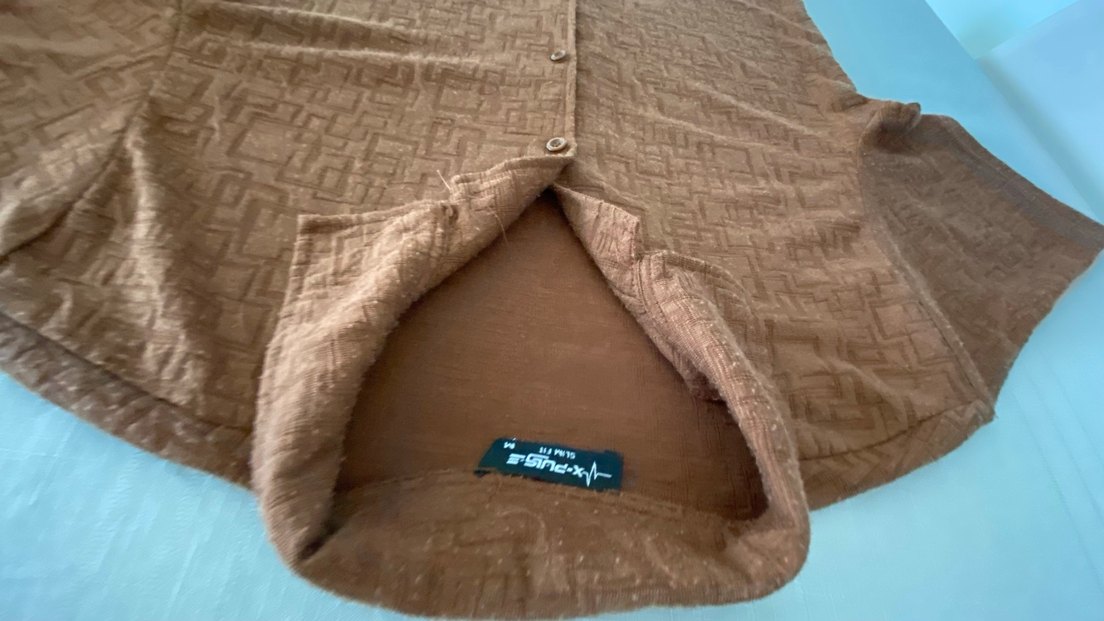 Taba rengi kısa kollu Slim fit erkek gömleği - Görsel 4