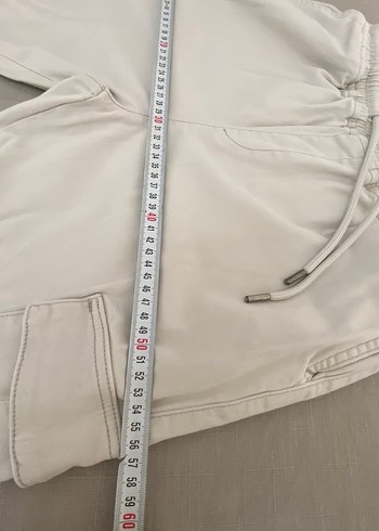 Erkek Gri Pamuklu Rahat Kesim Outdoor Eşofman - Görsel 3