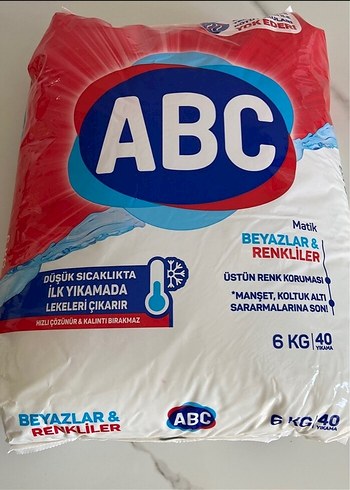 ABC Matik Çamaşır Deterjanı 6 kg - Görsel 2