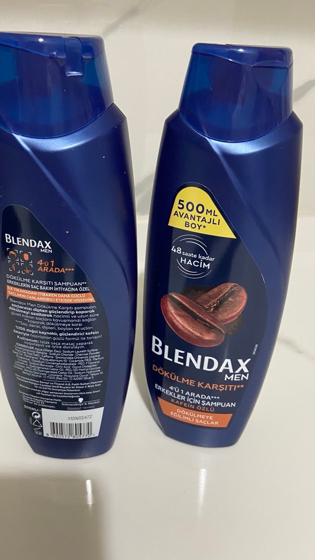 Blendax Erkekler için 500ml Şampuan 2 adet - Görsel 3