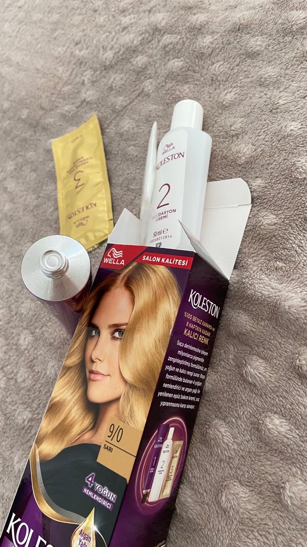 Wella Koleston Intense Saç Boyası 9/0 Sarı - Görsel 3