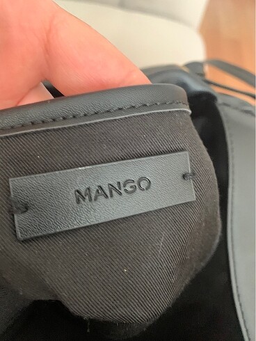 Mango Mango büyük deri çanta