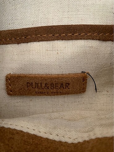  Beden kahverengi Renk Pullandbear kahverengi nubuk çanta