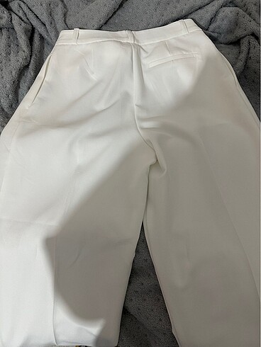 Zara Beyaz plazzo pantolon