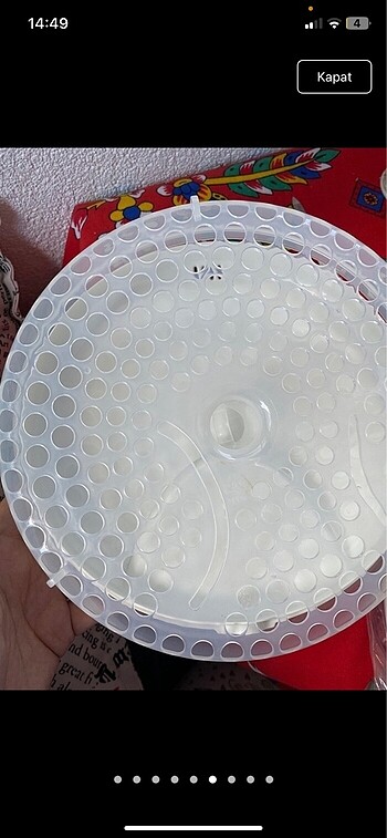 Bebek emzik-biberon dijital sterilizatör makinası - Görsel 6