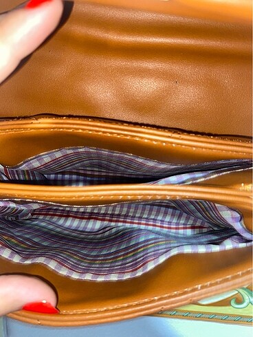 Kahverengi Topuklu Ayakkabı ve Çanta - Görsel 6