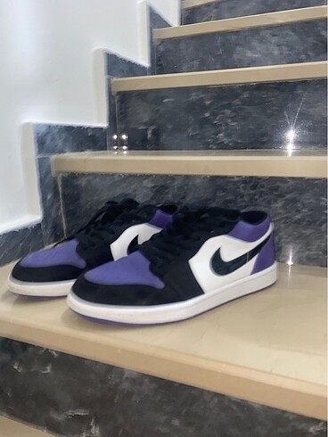 Nike Air Jordan I Low Court Purple - Görsel 2