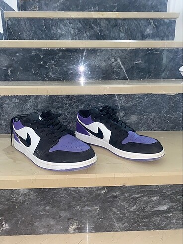 Nike Air Jordan I Low Court Purple - Görsel 3