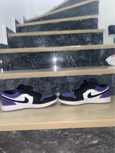 Nike Air Jordan I Low Court Purple - Görsel 7