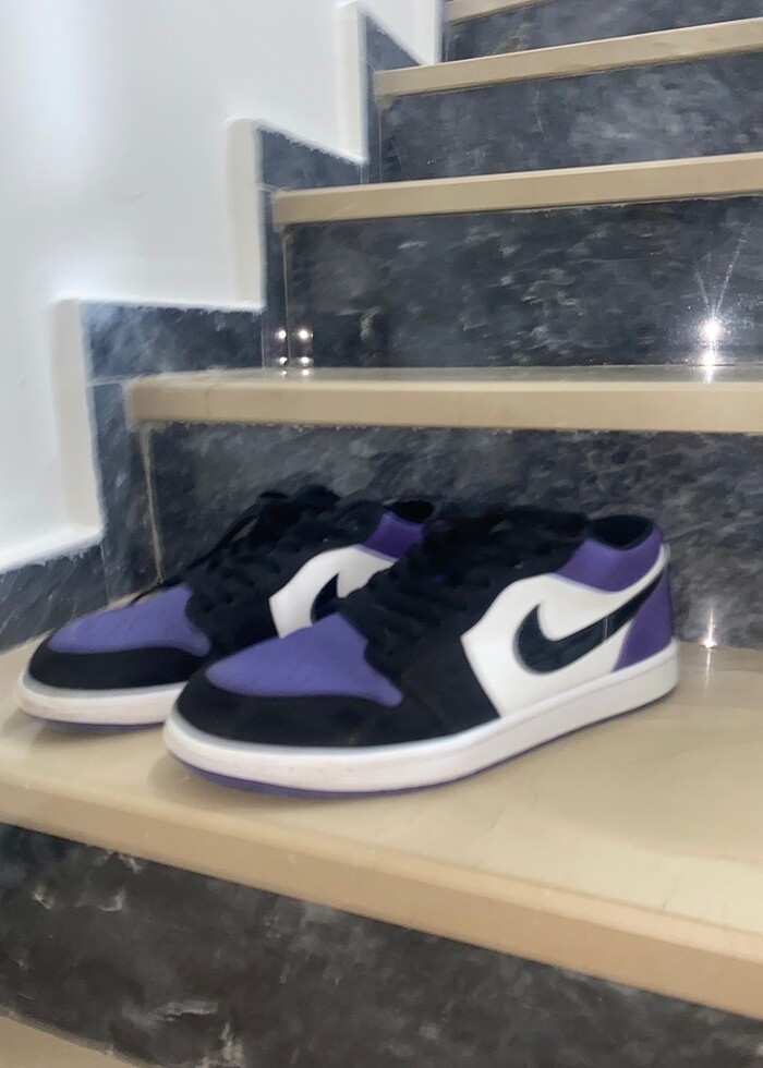 Nike Air Jordan I Low Court Purple - Görsel 2