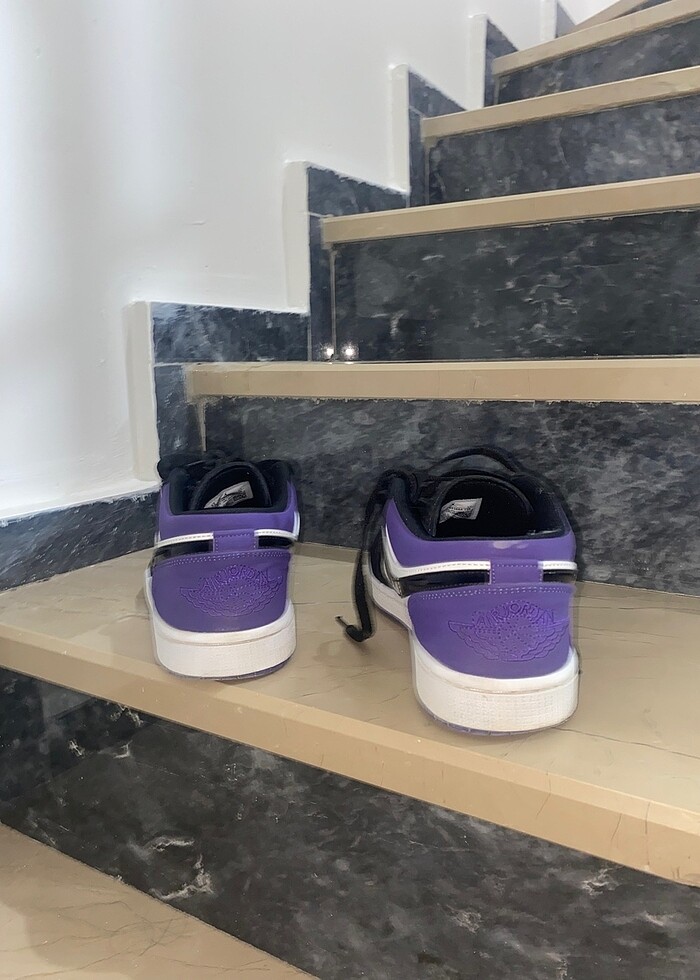 Nike Air Jordan I Low Court Purple - Görsel 4