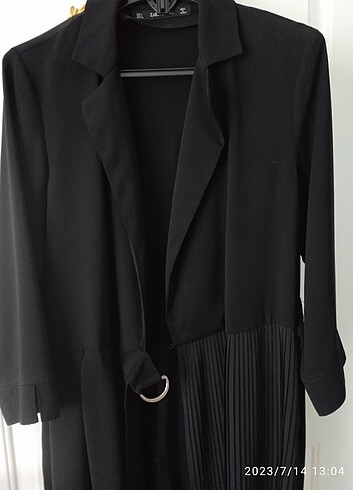 Zara Giysi ceket tarzı mini elbise