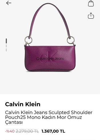 Calvin Klein Calvin Klein Jeans Sculpted Shoulder Pouch25 Mono Kadın canta