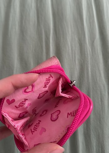 Pembe Fermuarlı Cocuk Cüzdanı Milly - Görsel 5