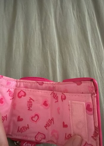 Pembe Fermuarlı Cocuk Cüzdanı Milly - Görsel 3
