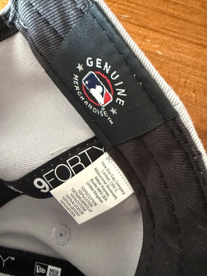 Gri Spor Şapka Pembe Nakış Detaylı — görsel 4/8