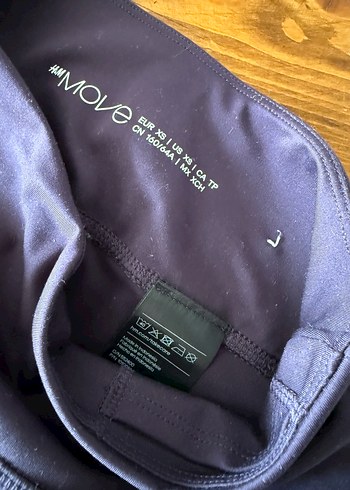 xs Beden h&m Koyu Mor Kadın Spor Tayt