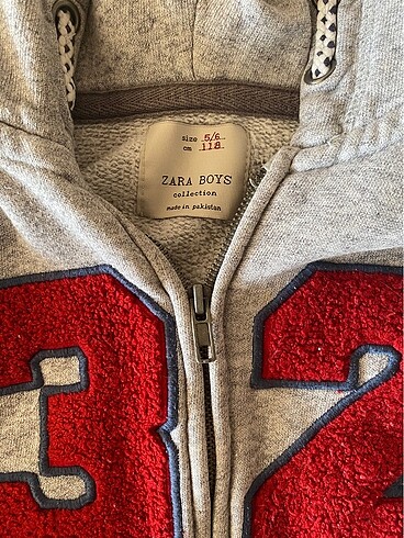 Zara zara 5-6 yas mükemmel sweatshirt
