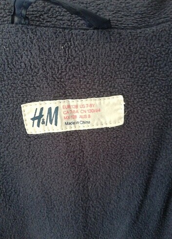 7 Yaş Beden lacivert Renk H&M Mont