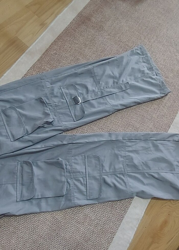 Gri kargo pantolon  - Görsel 5