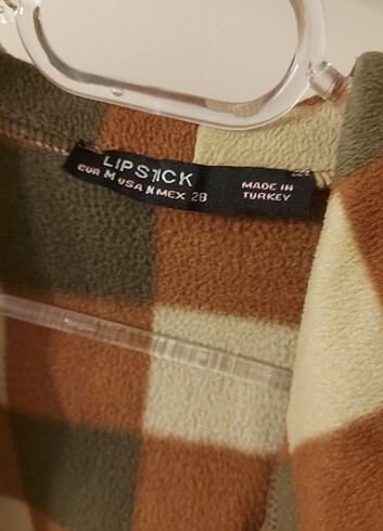 m Beden haki Renk Kapüşonlu fermuarlı polar sweat