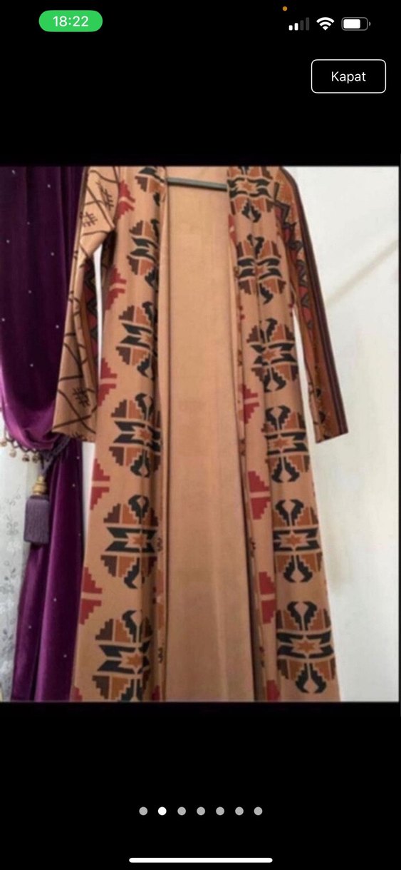 Bohem Uzun Kadın Kimono - Görsel 2