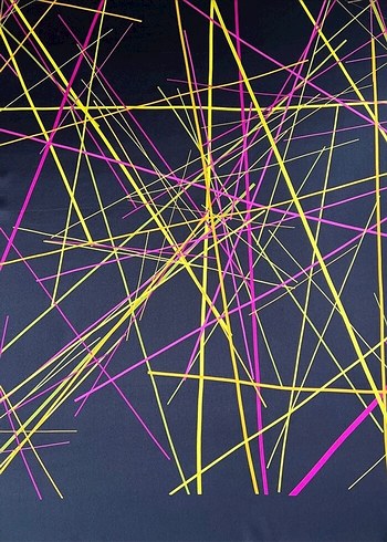 Armine siyah eşarp - Görsel 3