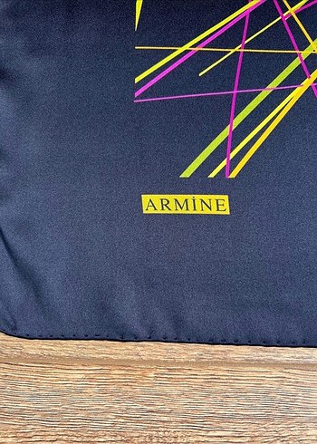 Armine siyah eşarp - Görsel 5