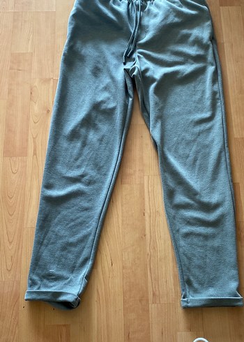 Zara Gri Erkek Denim Jogger Pantolon
