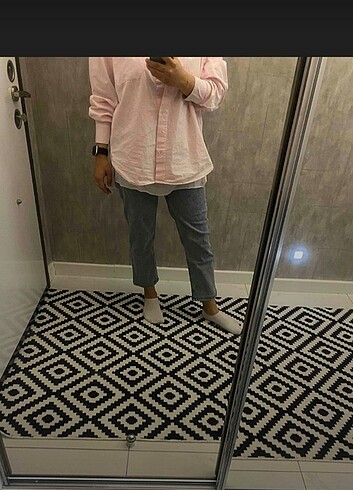 30 Beden mavi Renk Boyfriend kot pantolon