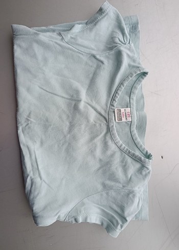 Kız Çocuk Beyaz Kısa Kollu Tişört - Görsel 4