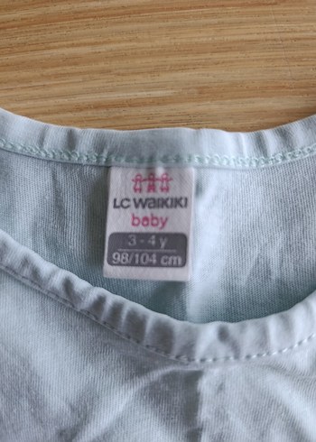 Kız Çocuk Beyaz Kısa Kollu Tişört - Görsel 2