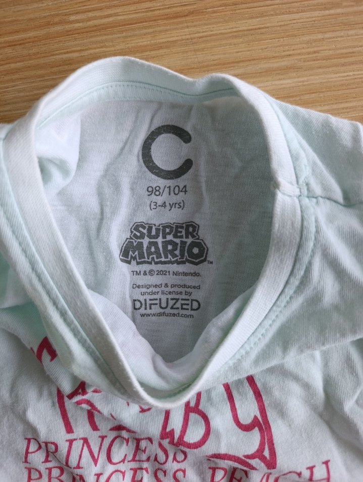 Kolsuz Baskılı Turkuaz Kız Çocuk Tişörtü - Görsel 3