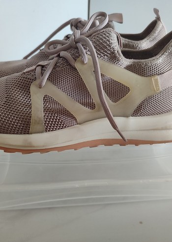 Bağcıklı pudra spor ayakkabı - Görsel 3