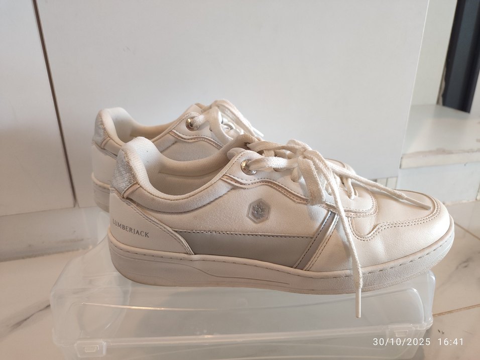 Beyaz  Kadın Sneakers - Görsel 5