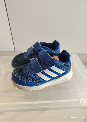 Erkek Çocuk Mavi Spor Ayakkabı Velcro - Görsel 3