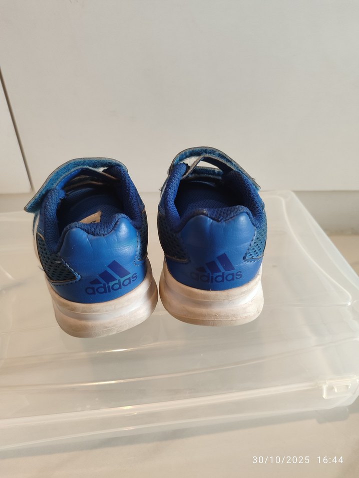 Erkek Çocuk Mavi Spor Ayakkabı Velcro - Görsel 2