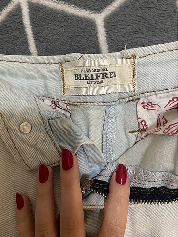 Diğer BLEIFREI lifewear vintage düşük bel kısa şort y2k
