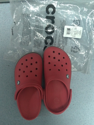 Crocs crocs kırmızı terlik