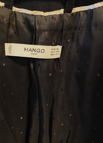 xs Beden siyah Renk Mango blazer