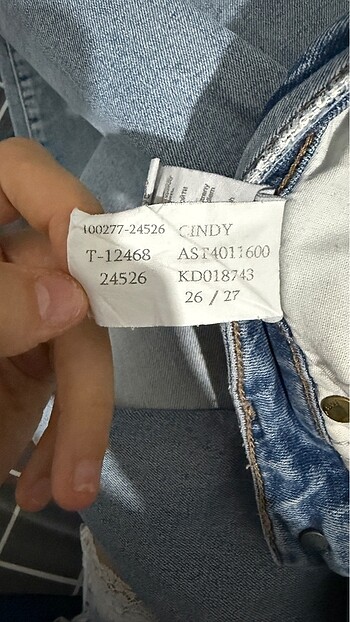 27 Beden mavi Renk Mavi Cındy Mom Jeans Yüksek Bel