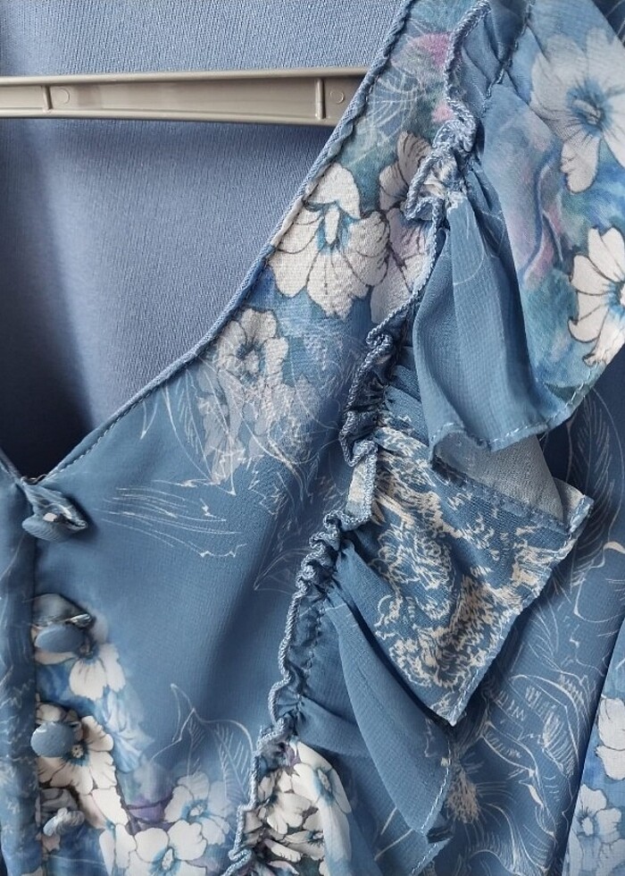 Mavi renk L beden - Görsel 4